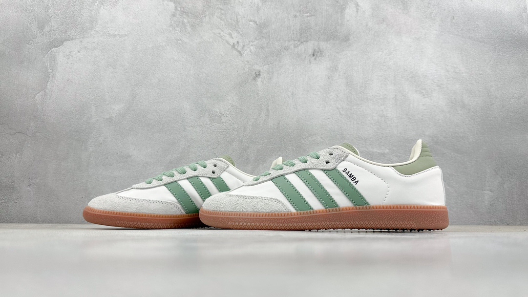 adidas Samba OG White Green ID0492