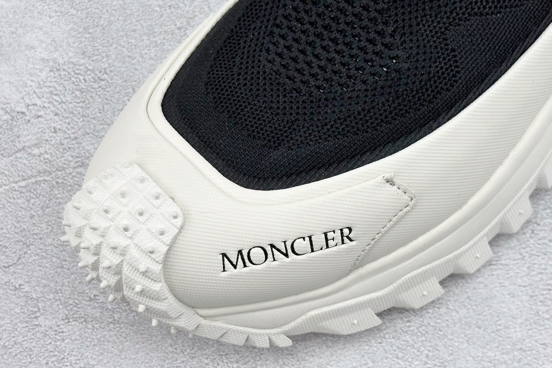 380 OK版 Moncler 盟可睐/蒙口 Trailgrip 针织鞋面厚底增高鞋