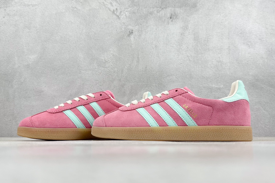 150 adidas Originals Gazelle INdoor 三叶草休闲防滑耐磨低帮板鞋  IH5015