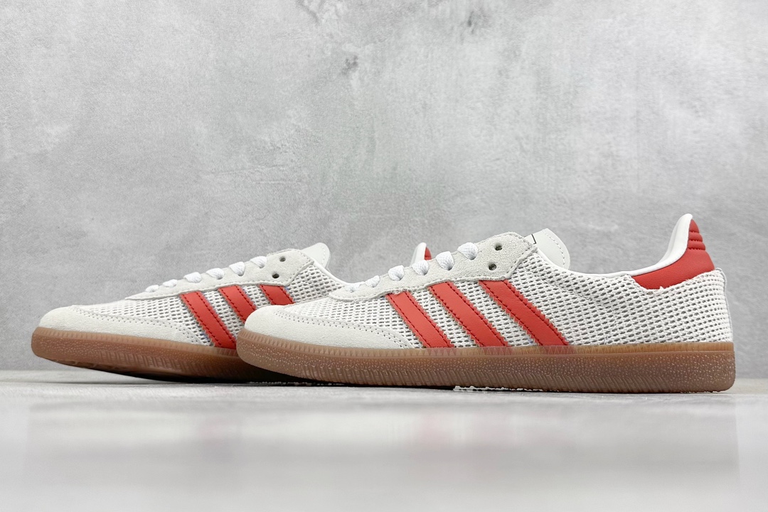 150 adidas originals Samba OG 白红 IG1380