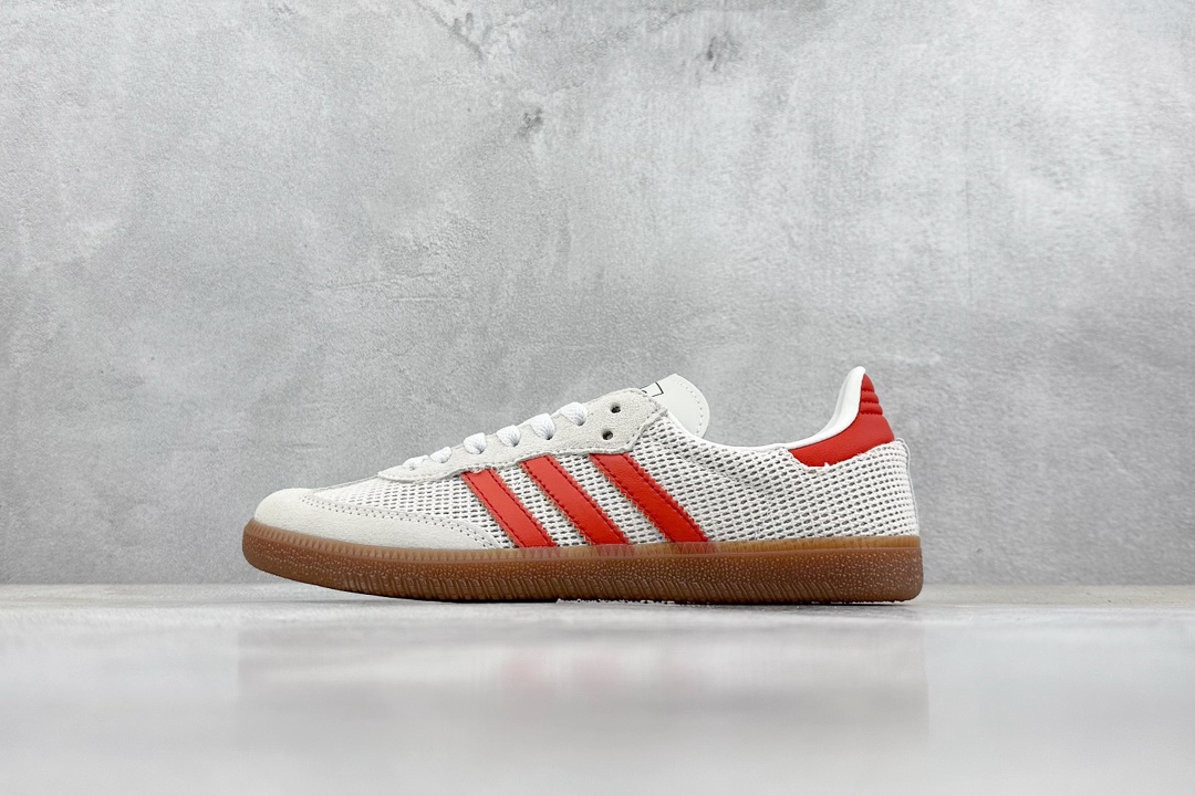 150 adidas originals Samba OG 白红 IG1380