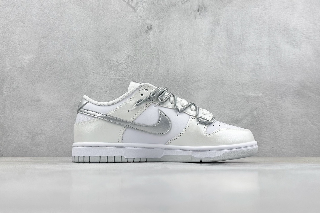 280 YC纯原 Nike Dunk 轻银芭蕾 丝带 GS白银 DH9765-102