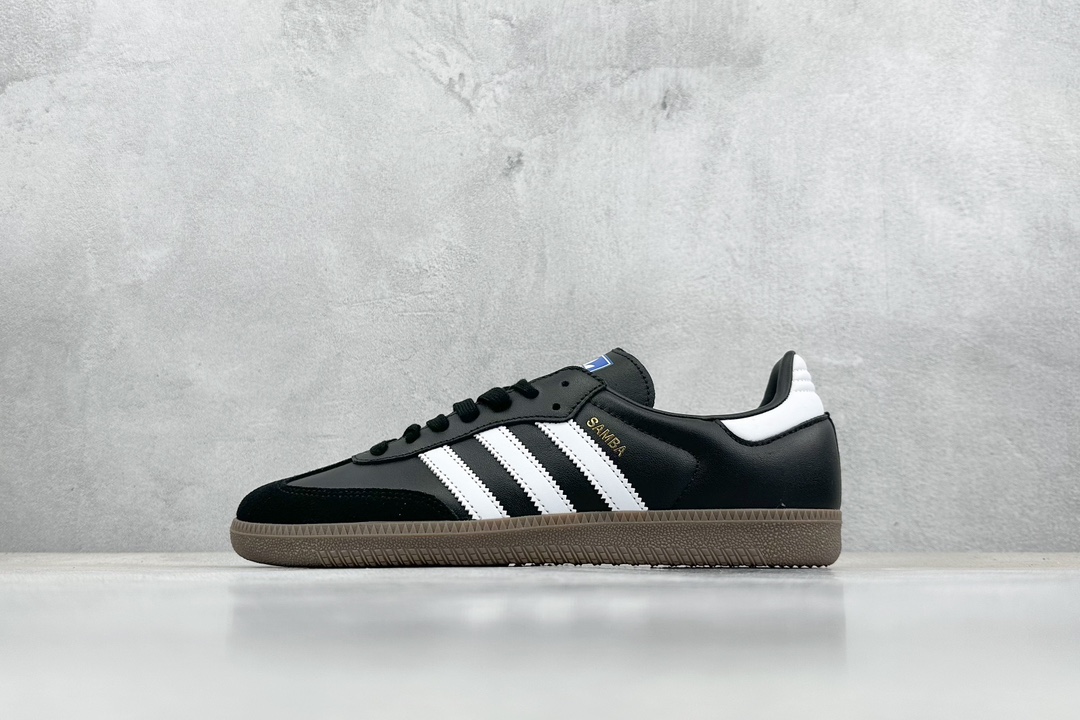 240 LJ渠道 adidas originals Samba Samba OG黑白 B75807