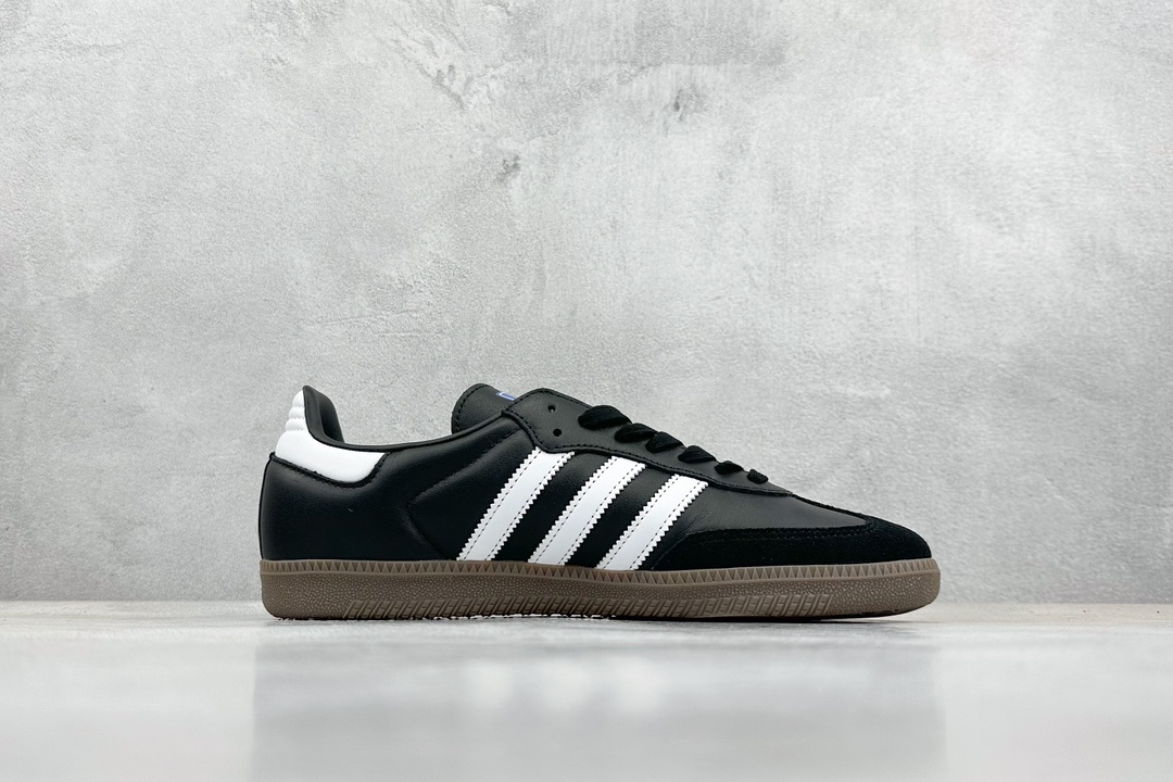 240 LJ渠道 adidas originals Samba Samba OG黑白 B75807