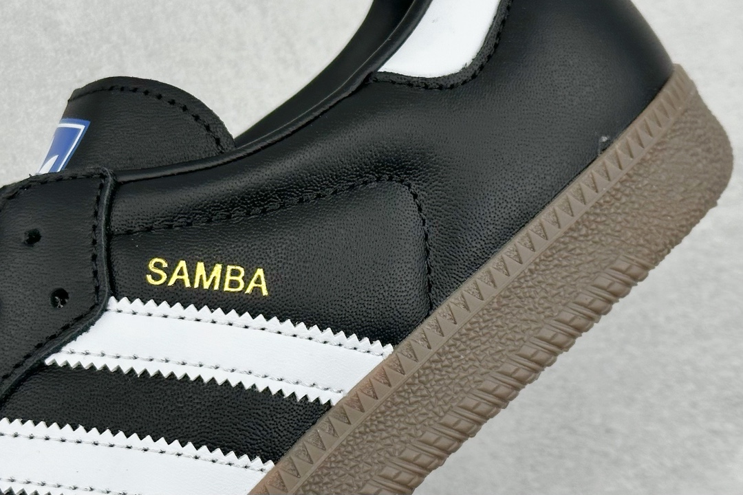 240 LJ渠道 adidas originals Samba Samba OG黑白 B75807