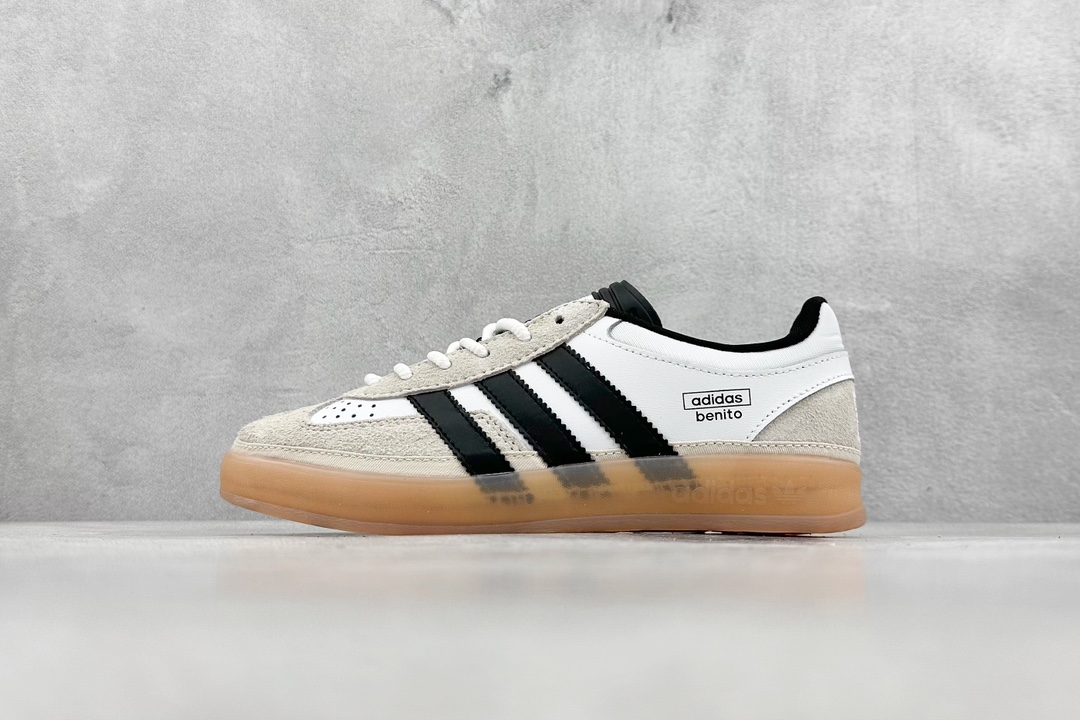 160 AD Originals Gazelle INdoor 三叶草休闲防滑耐磨低帮板鞋 IF9735