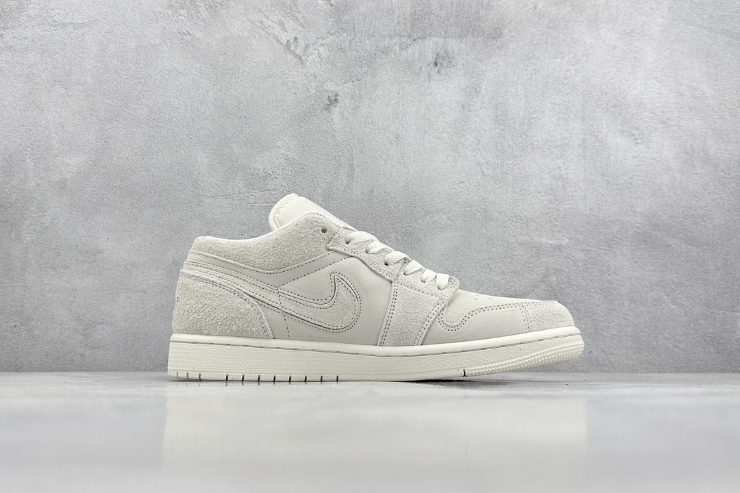 200 K版 Air Jordan 1 Low 米白 AJ1乔1低帮休闲板鞋 FQ3055-100