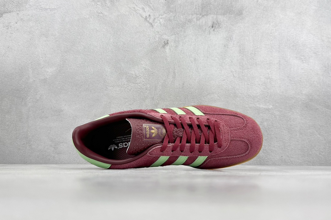 190 adidas Originals Gazelle INdoor 三叶草休闲防滑耐磨低帮板鞋  IH7487