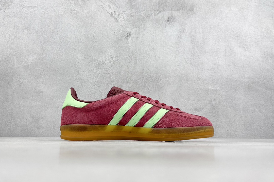 190 adidas Originals Gazelle INdoor 三叶草休闲防滑耐磨低帮板鞋  IH7487