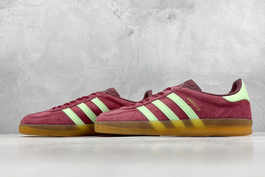 190 adidas Originals Gazelle INdoor 三叶草休闲防滑耐磨低帮板鞋  IH7487