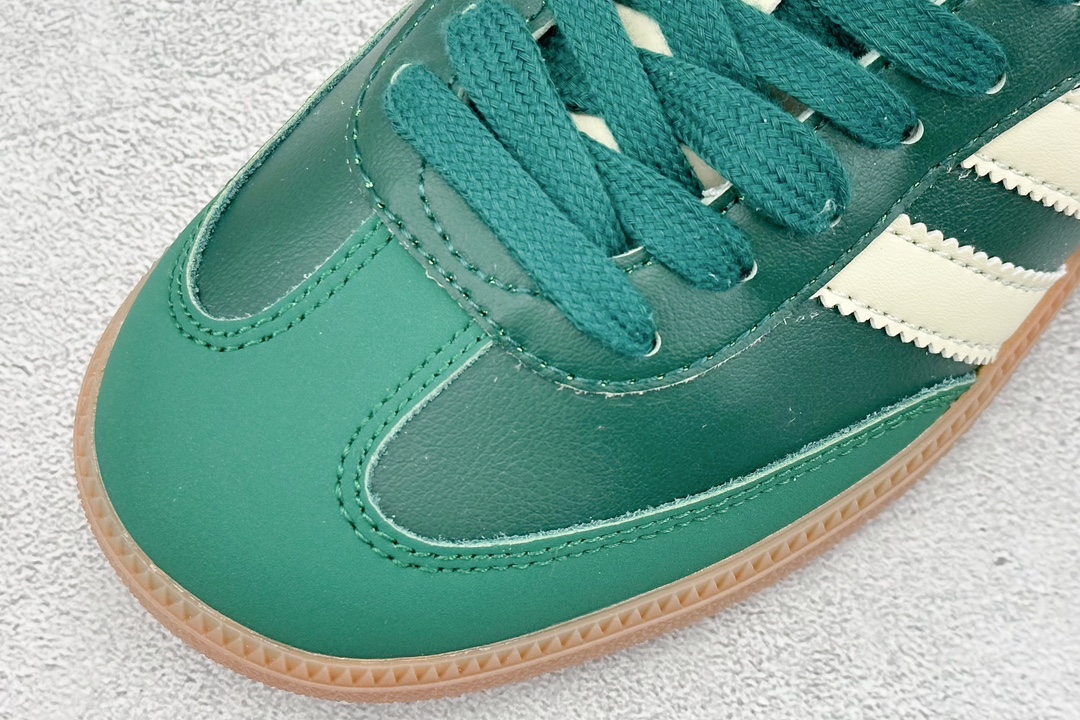 150 Adidas Originals Samba OG"Collegiate Green Gum"桑巴舞板鞋 绿奶油白 IE0872