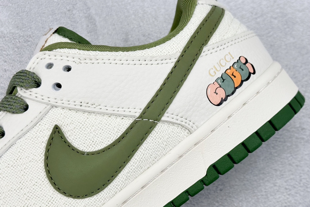 280 Nike SB Dunk Low x GUCCI 白绿 DQ1098-368