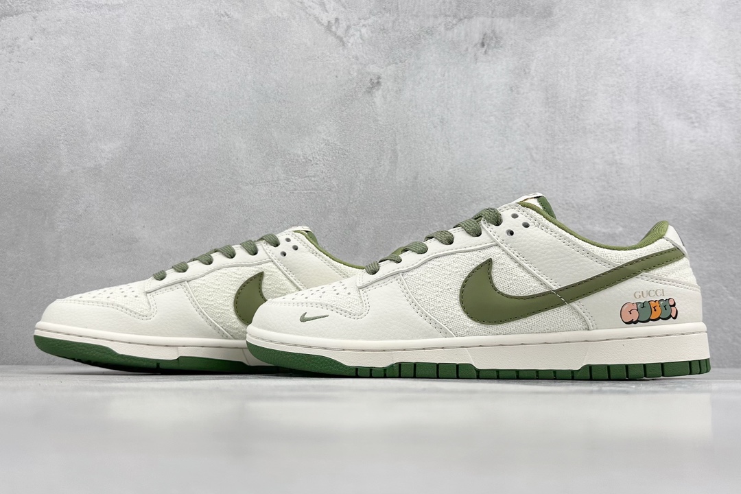 280 Nike SB Dunk Low x GUCCI 白绿 DQ1098-368