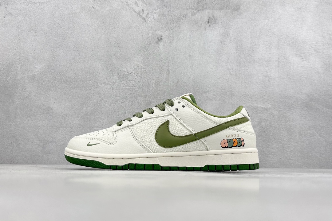 280 Nike SB Dunk Low x GUCCI 白绿 DQ1098-368