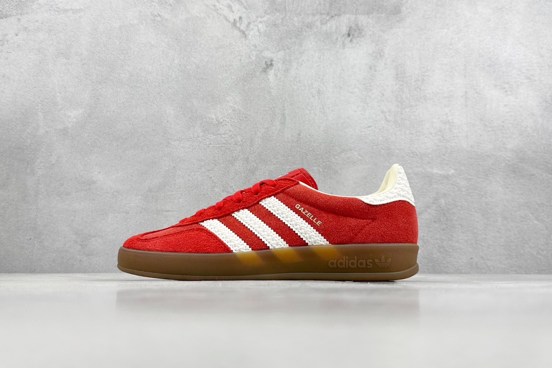 160 VT版 AD Gazelle Indoor Trainers 羚羊内训系列低帮复古百搭休闲运动德训风板鞋 IF1808