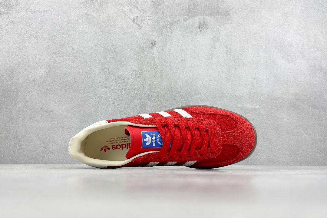 160 R版 adidas Originals Gazelle INdoor 三叶草休闲防滑耐磨低帮板鞋  IF1808