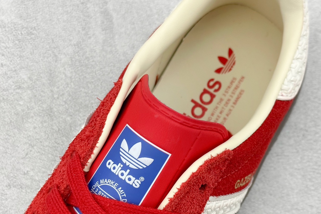 160 R版 adidas Originals Gazelle INdoor 三叶草休闲防滑耐磨低帮板鞋  IF1808