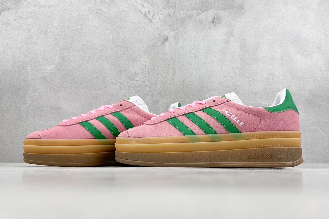 180 HG版 adidas originals Gazelle BOLD 粉色 IE0420