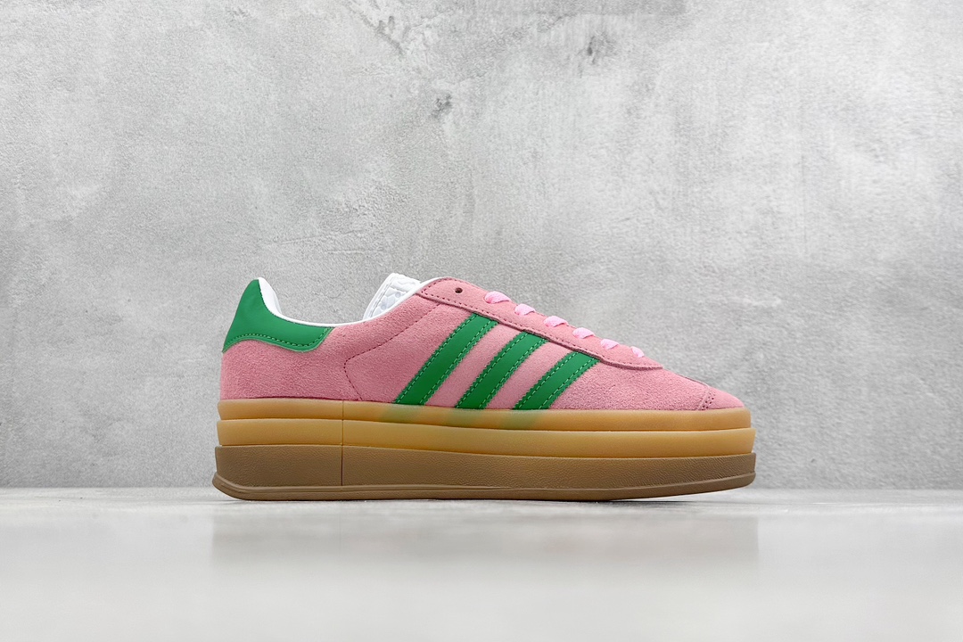 180 HG版 adidas originals Gazelle BOLD 粉色 IE0420