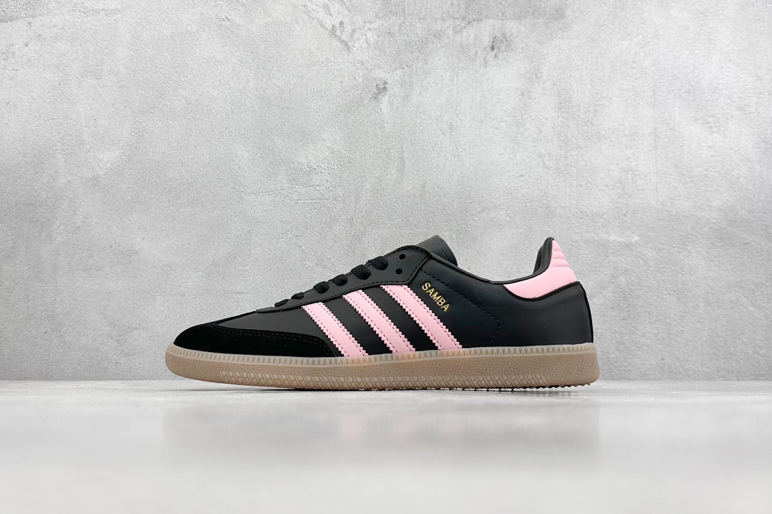 160 R版 INTER MIAMI CF x adidas originals Samba 黑色 IH8157