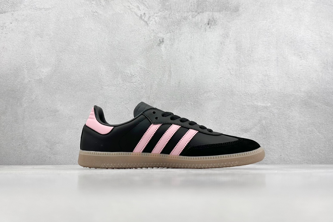 160 R版 INTER MIAMI CF x adidas originals Samba 黑色 IH8157