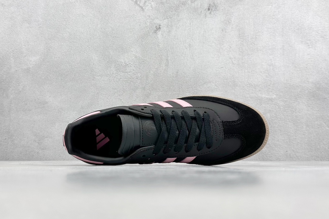 160 R版 INTER MIAMI CF x adidas originals Samba 黑色 IH8157