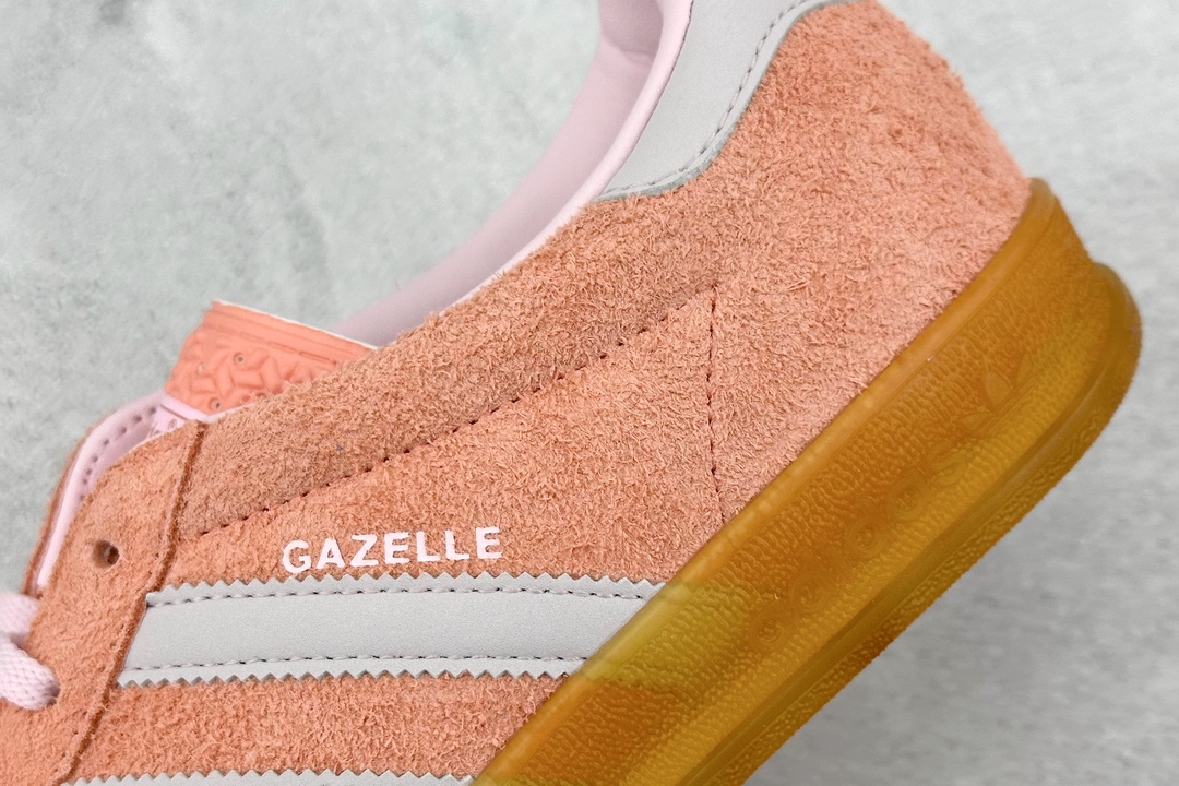 200 Cs版 adidas Originals Gazelle INdoor 三叶草休闲防滑耐磨低帮板鞋 IE2946