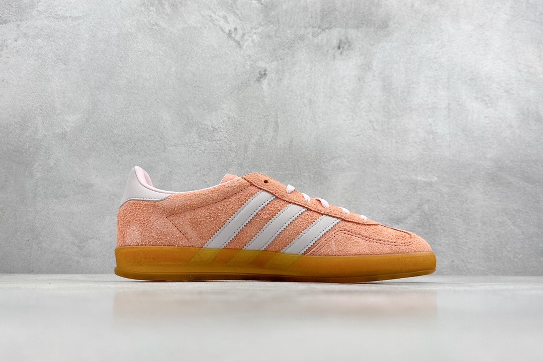 200 Cs版 adidas Originals Gazelle INdoor 三叶草休闲防滑耐磨低帮板鞋 IE2946