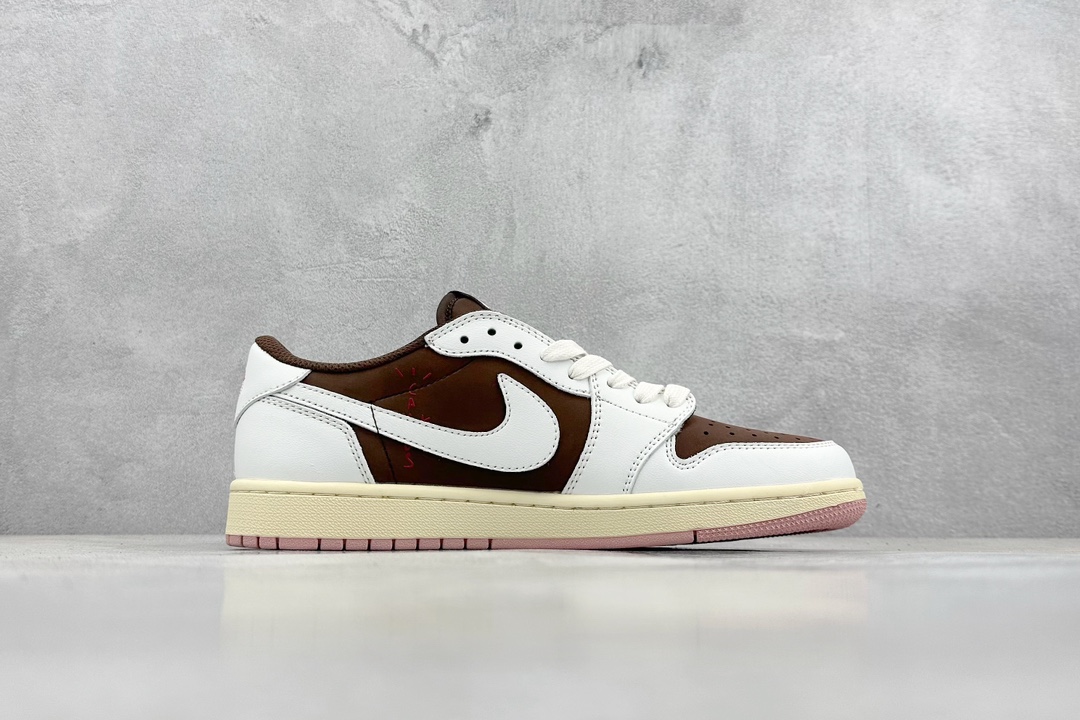 220 Fragment x Travis Scott x Air Jordan 1 Low 三方联名倒钩 DZ4137-206