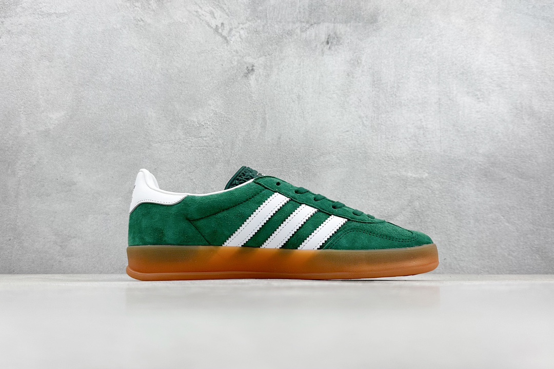 200 ZY版 adidas originals Gazelle Indoor 绿白 IG1596