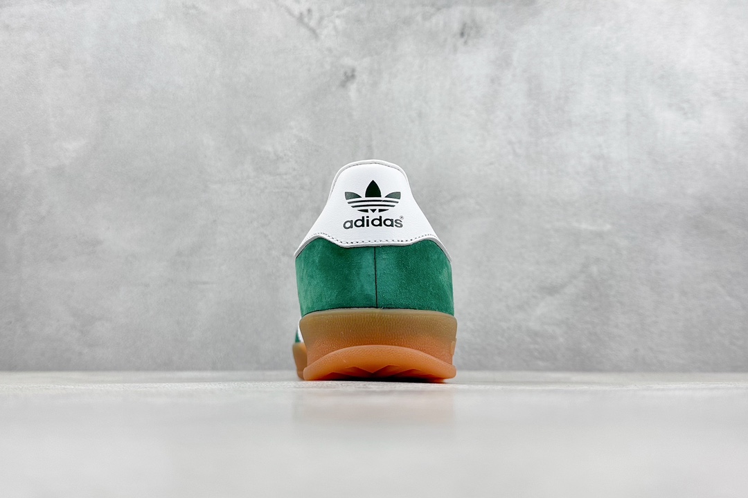 200 ZY版 adidas originals Gazelle Indoor 绿白 IG1596