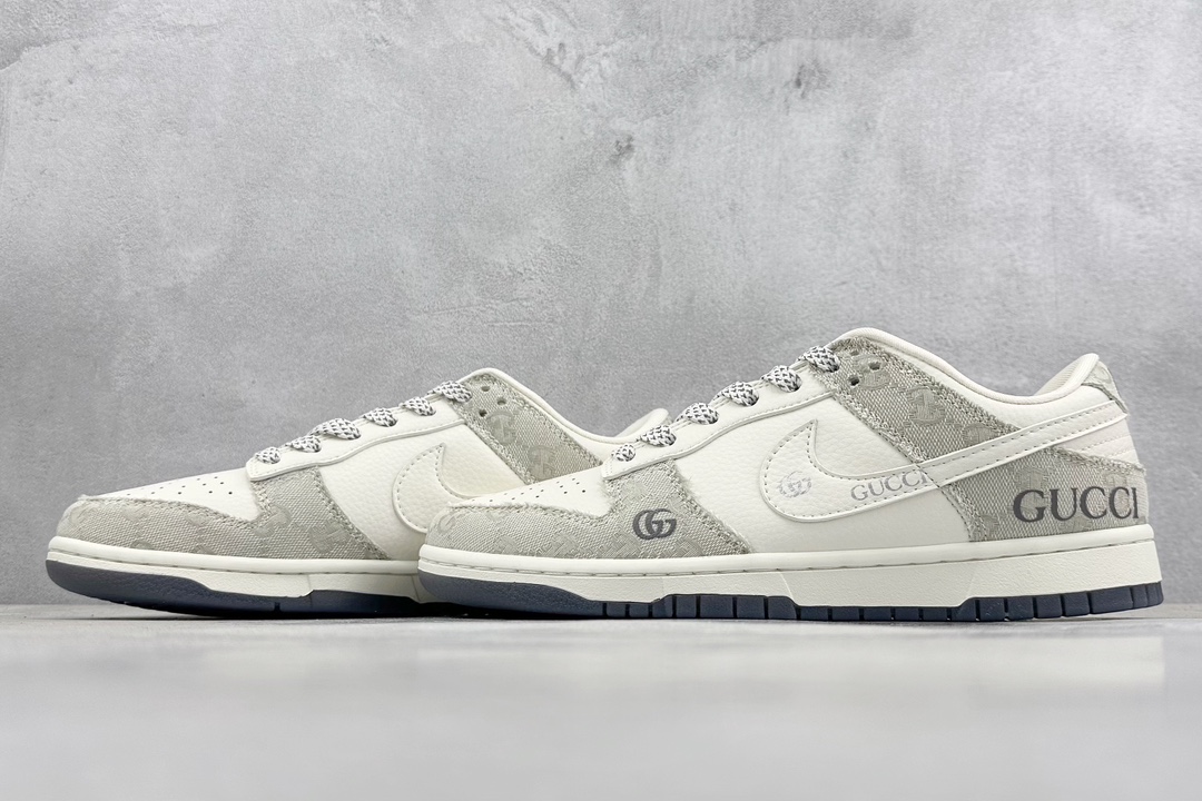 280 Nk SB Dunk Low 古驰联名-烟灰 周年高端定制 低帮休闲板鞋 CF3688-003