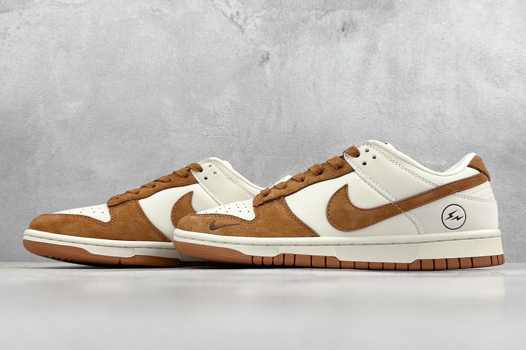 280 Nike SB Dunk Low x Fragment Design 红棕藤原浩 XD6188-031