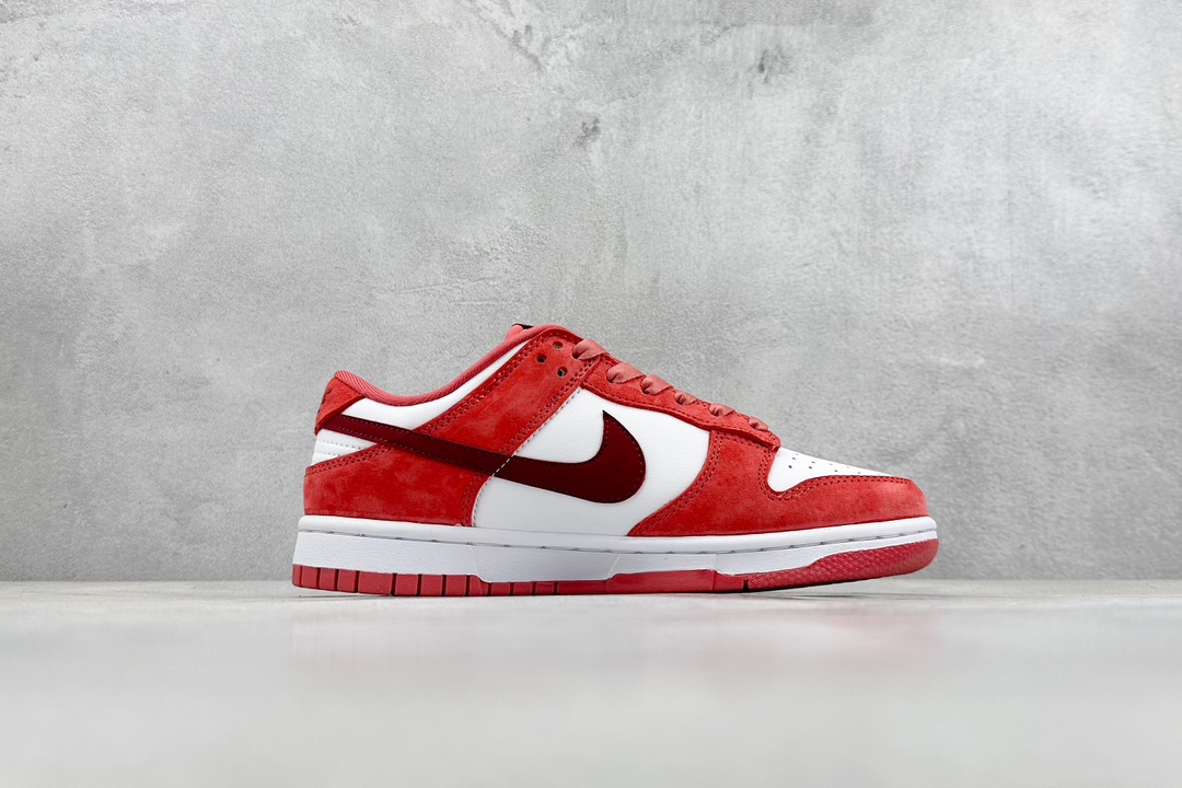 200 ST版 Nike Dunk Low WMNS ”Valentine's Day” 白粉 FQ7056-100