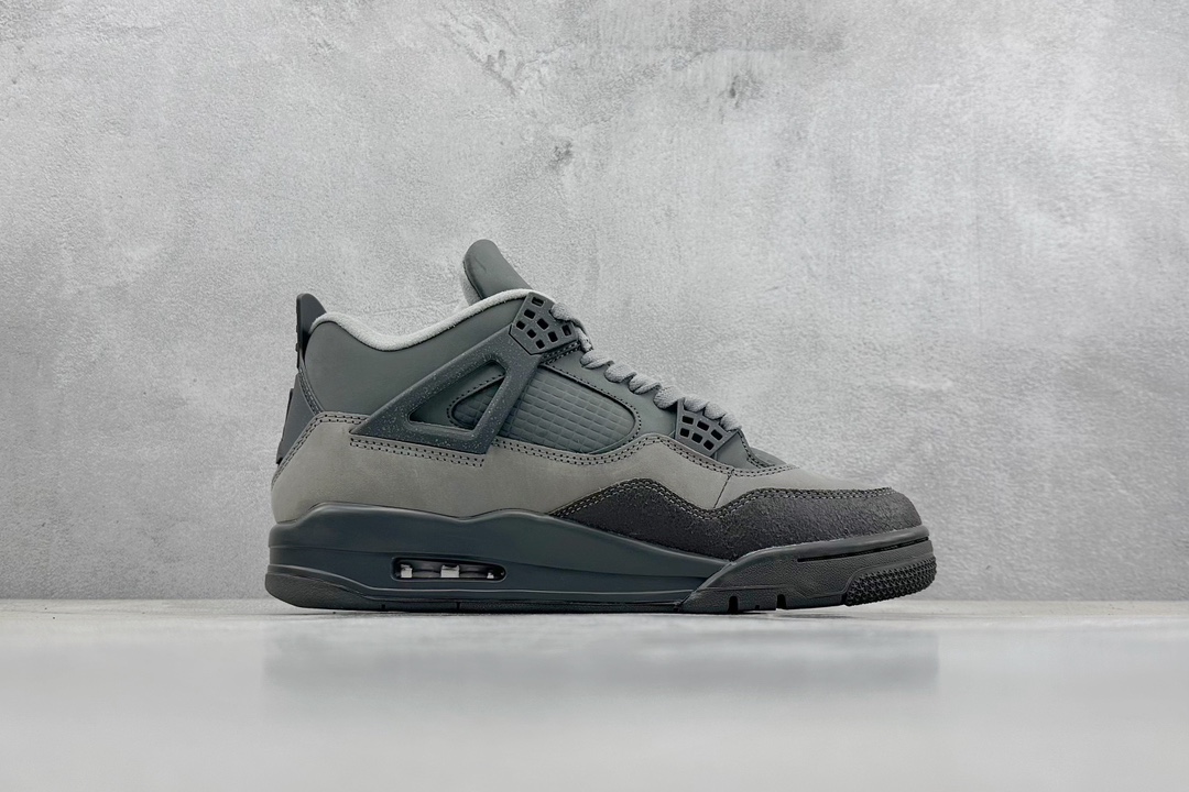 330 F版 Air Jordan 4 Retro 乔丹四代”Smoke Grey” 复刻灰黑  FQ7928-001