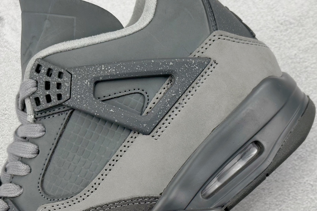 330 F版 Air Jordan 4 Retro 乔丹四代”Smoke Grey” 复刻灰黑  FQ7928-001