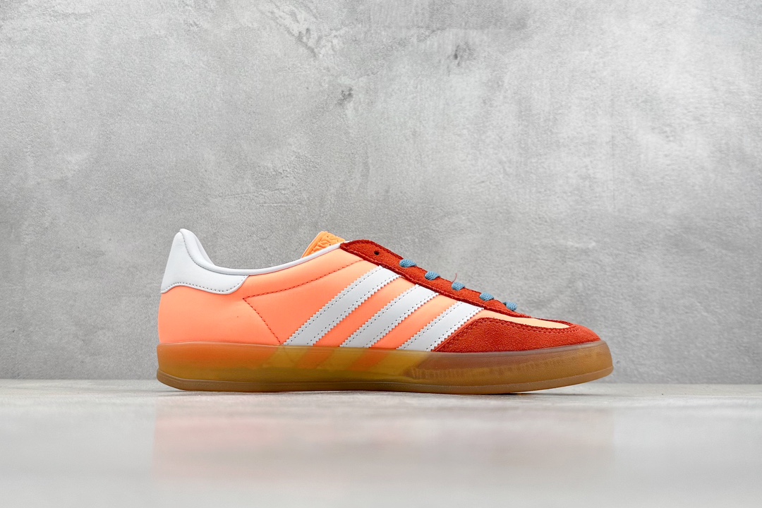 210 H11 adidas originals Gazelle Indoor白橙 HQ9016