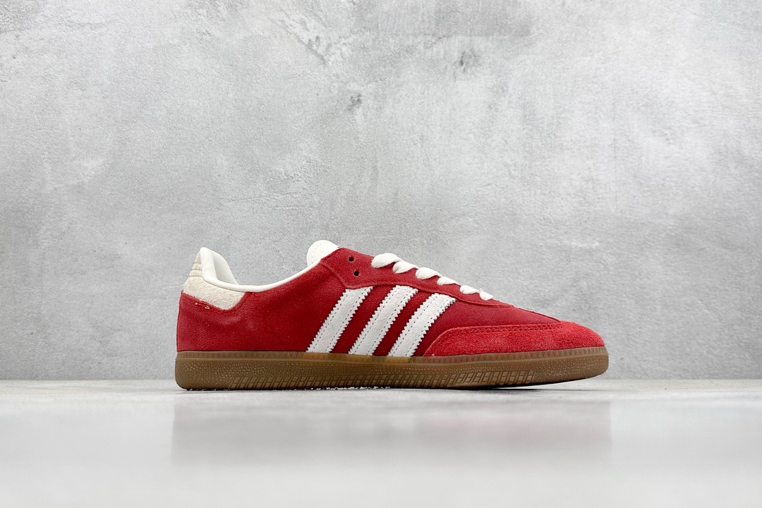 210 H11版 adidas originals Samba OG TAL 红色 IG8905