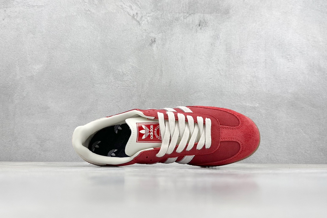 210 H11版 adidas originals Samba OG TAL 红色 IG8905