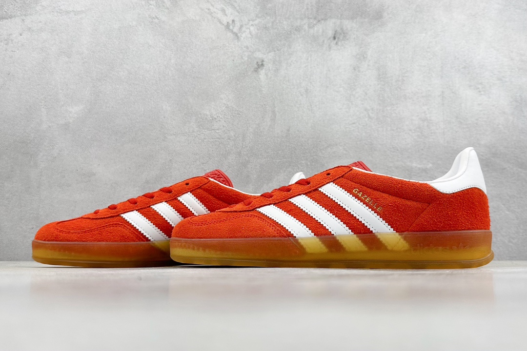 200 ZY版 adidas originals Gazelle Indoor 橙色  HQ8718