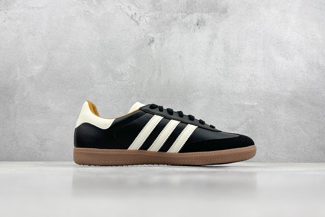 220 VT头层 adidas originals Samba OG x JJJJOUND 桑巴舞系列德训足球休闲运动板鞋  ID8707