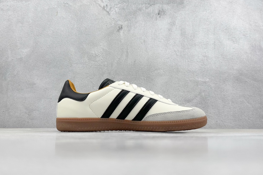 220 VT头层 adidas originals Samba OG x JJJJOUND 桑巴舞系列德训足球休闲运动板鞋  ID8708