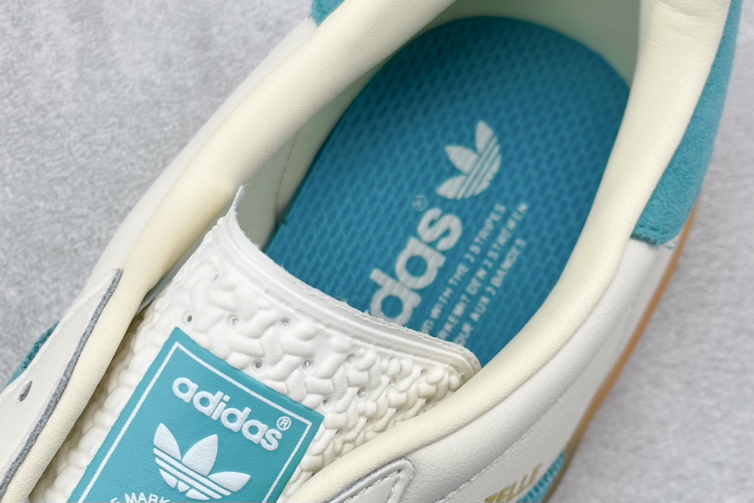 200 Cs版 adidas Originals Gazelle INdoor 三叶草休闲防滑耐磨低帮板鞋  JI2583