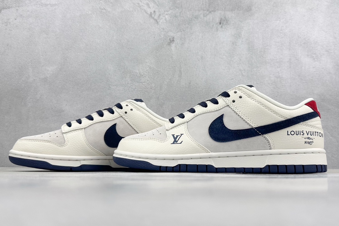 340 S2 LV x Nike Dunk Low 灰猪八 FC1688-134