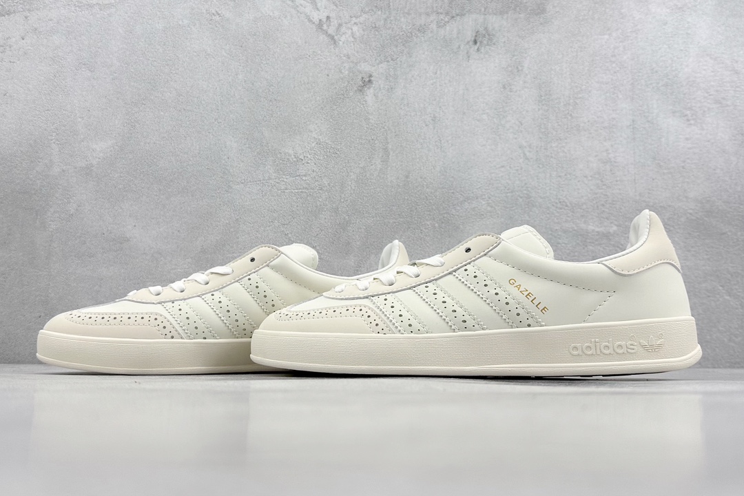 150 adidas Originals Gazelle INdoor 三叶草休闲防滑耐磨低帮板鞋 IE8407