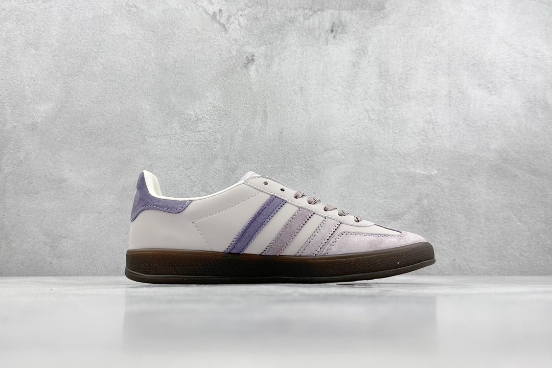 190 adidas Originals Gazelle INdoor 三叶草休闲防滑耐磨低帮板鞋  IH0120