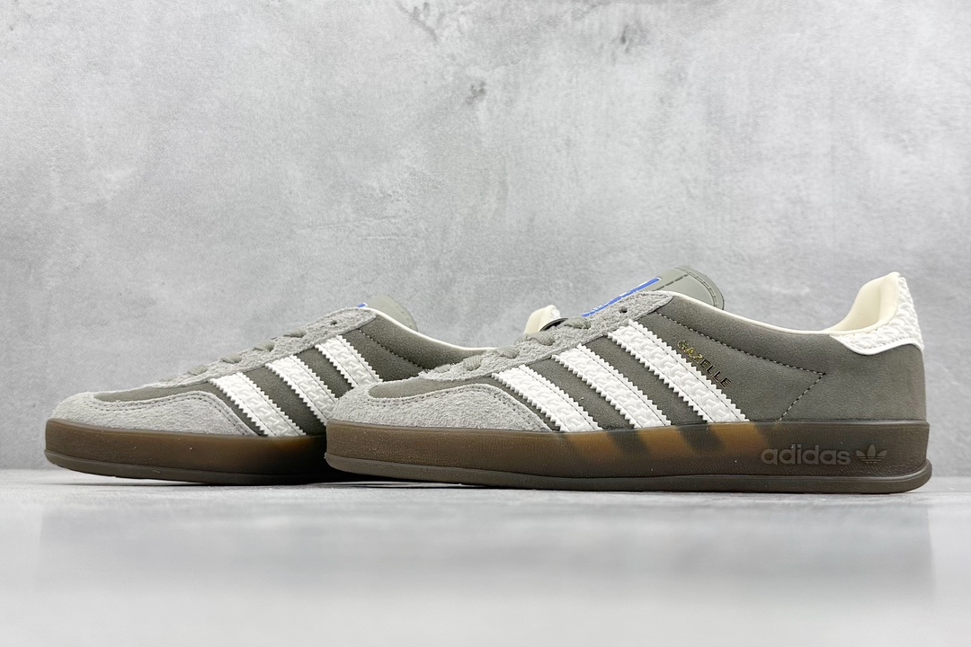 200 ZY版 adidas originals Gazelle Indoor灰白 IF1807