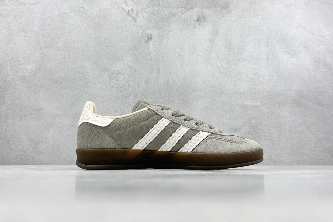 200 S2 AD Originals Gazelle Indoor 灰白 三叶草复古休闲运动板鞋  IF1807