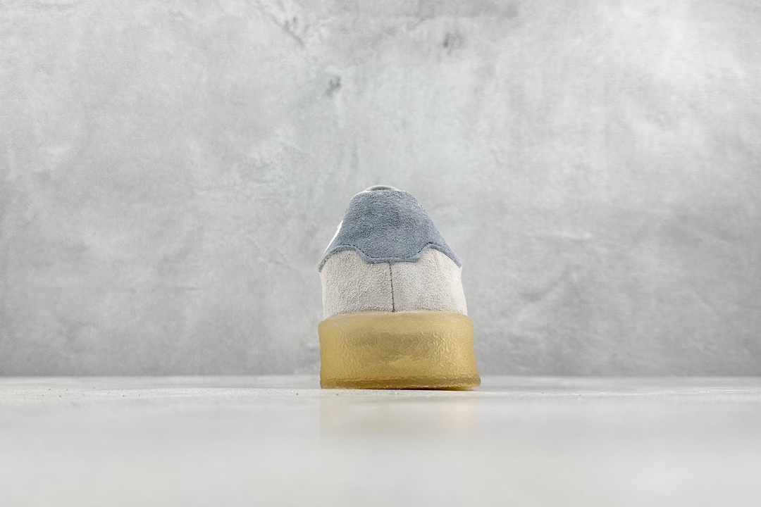 Kith x Clarks x Ad Originals 8th Street Samba Samba Street Series German Training Style Low-top Retro Casual Sneakers IE4035