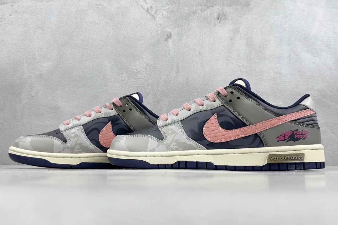 Nk Dunk Low Panda Prank-Pioneer Knight Sand Heart Purple Brown Pink SB Strap Low Top Casual Shoes